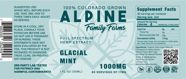 Glacial Mint Olive Oil